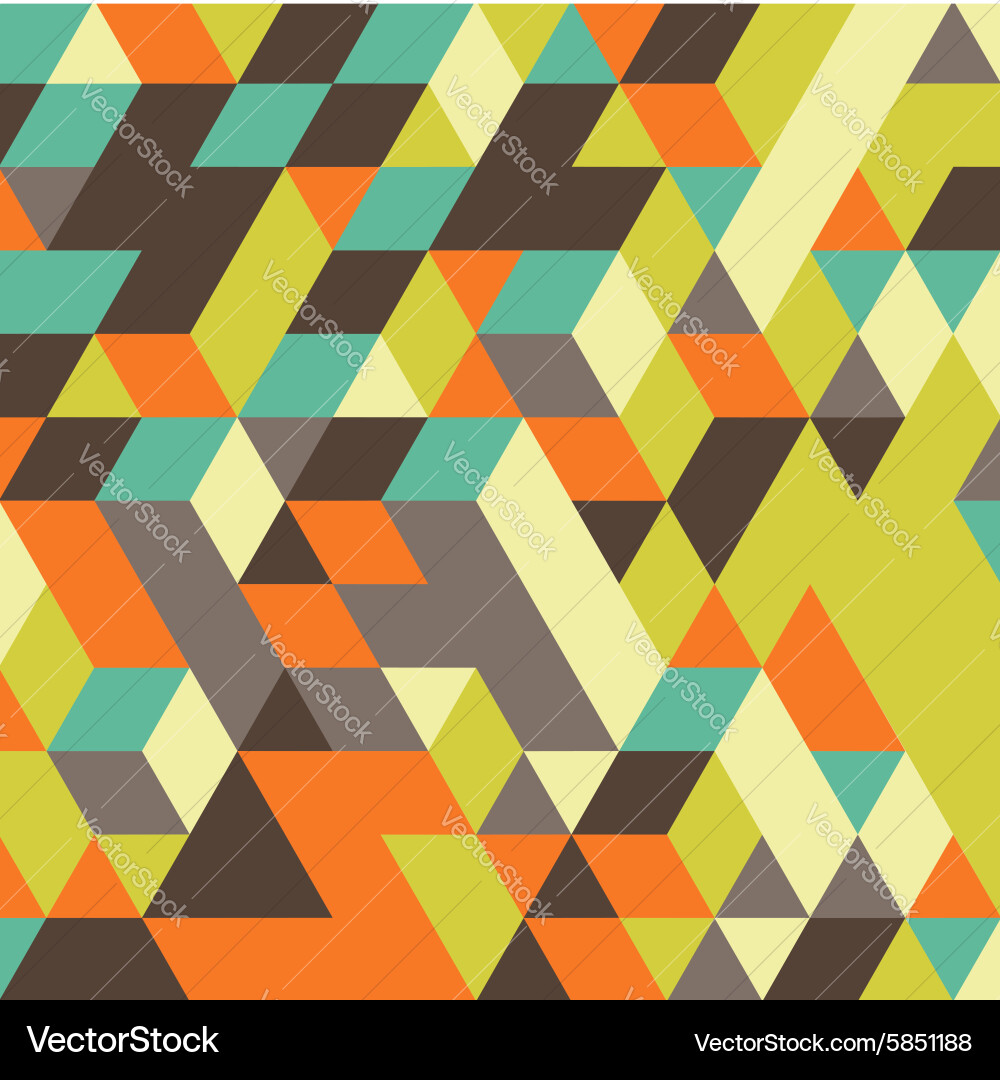 3d blocks structure background vector image