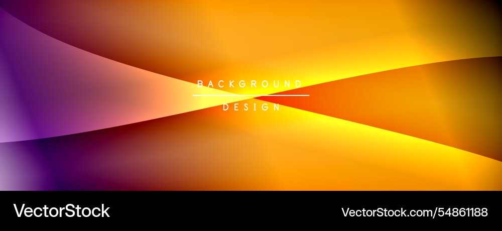 Bright rainbow style color gradient with curve Bright rainbow style color gradient with curve vector image