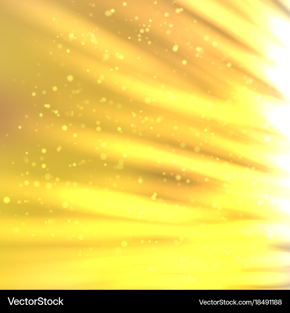 Fire lines with sparkles on blurred background vector image