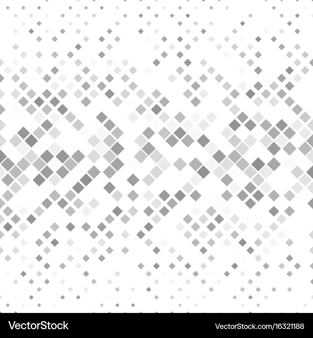 Grey square pattern background vector image