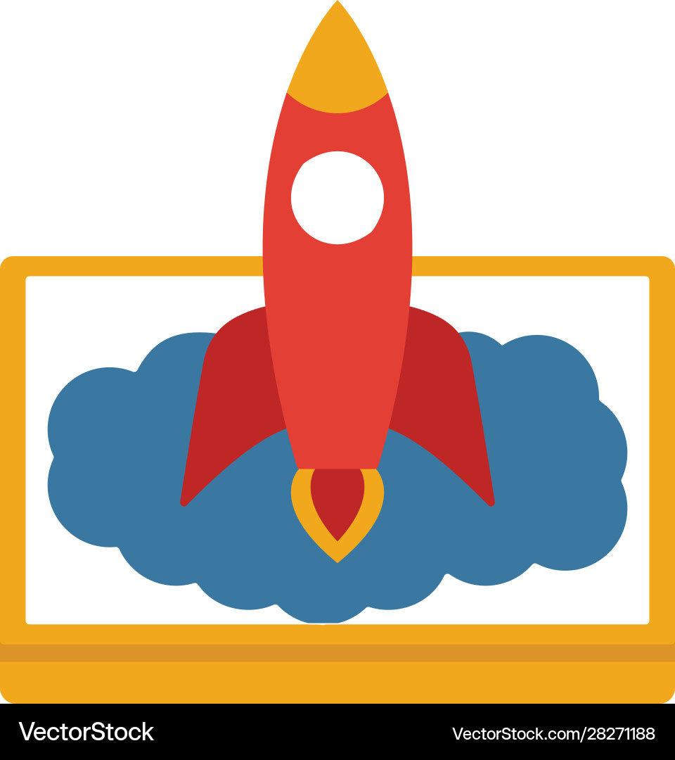Speed seo icon simple element from icons Vector Image