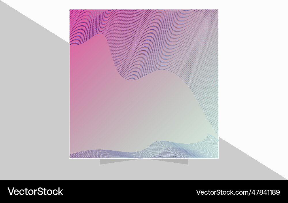 Abstract background template gradient back Vector Image