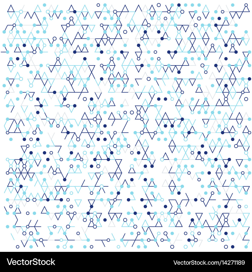 Abstract dot pattern modern digital background Vector Image