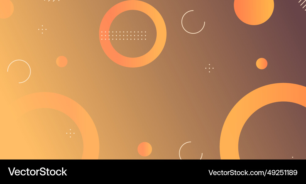 Abstract minimal gradient geometric circle Vector Image