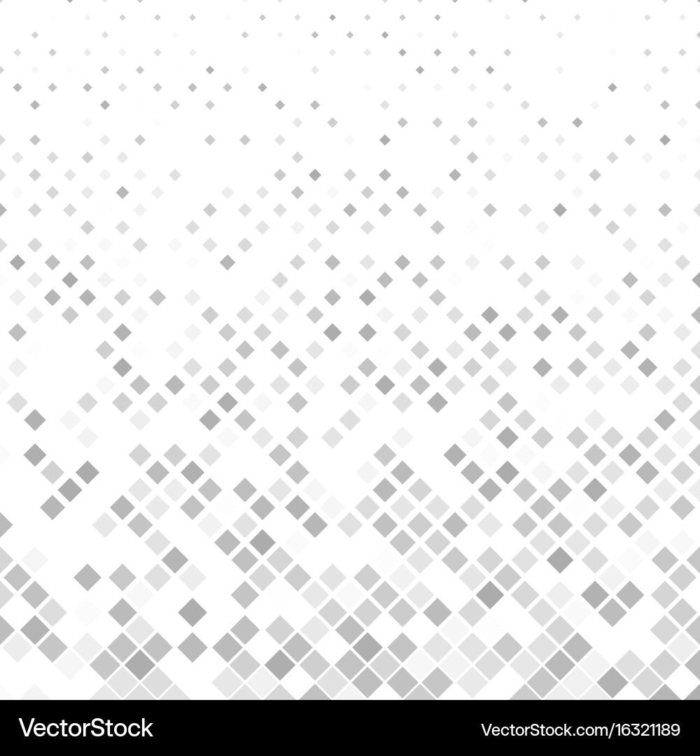 Grey square pattern background vector image