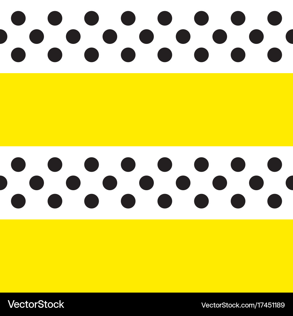 Striped Pattern with Dots Vector Image