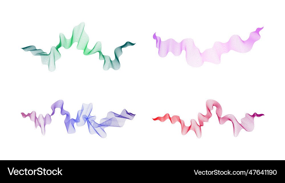 Abstract backdrop with wave gradient lines Abstract backdrop with wave gradient lines Vector Image