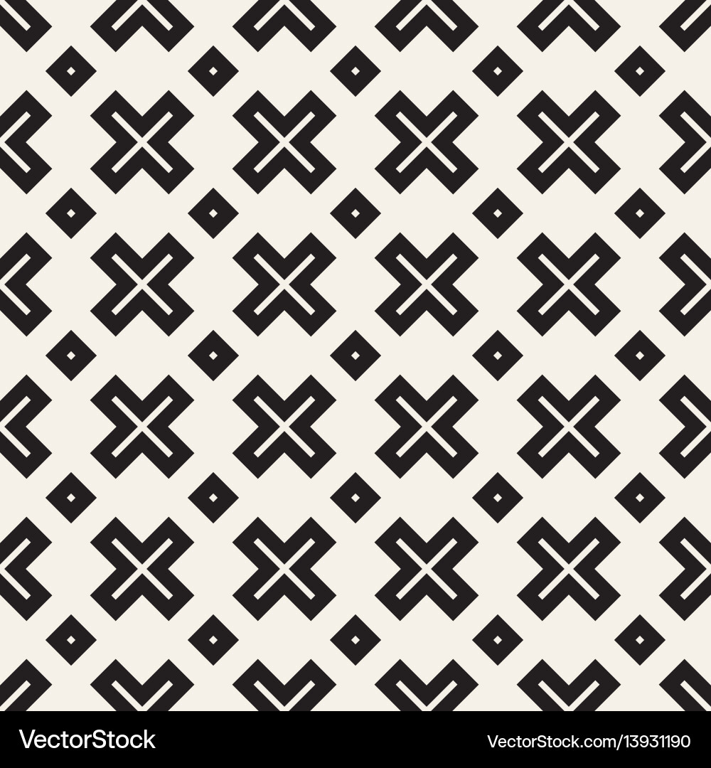Abstract Geometric Grid Pattern vector image