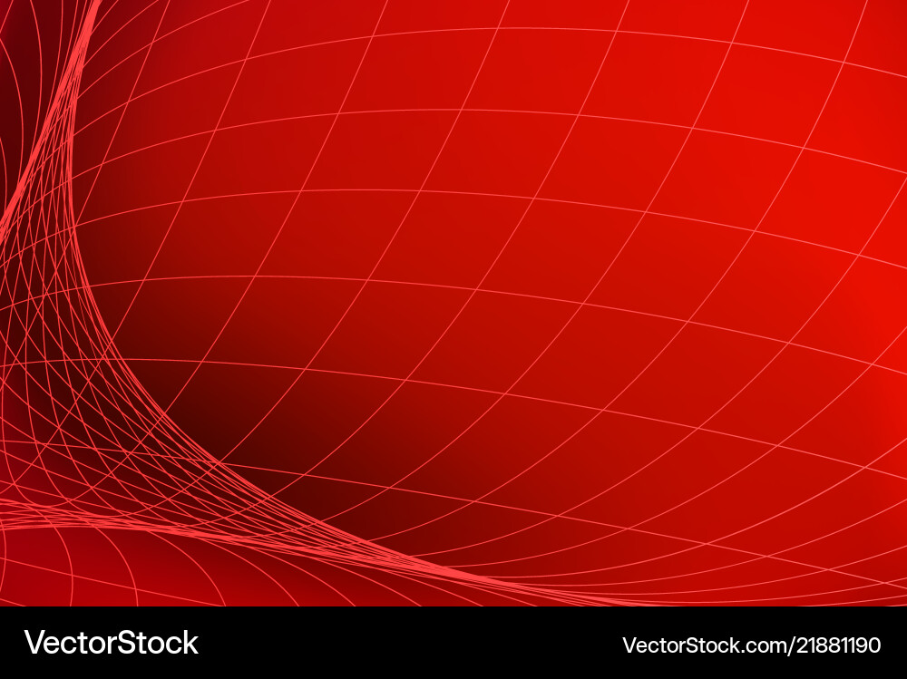 Red abstract background with network pattern Red abstract background with network pattern vector image