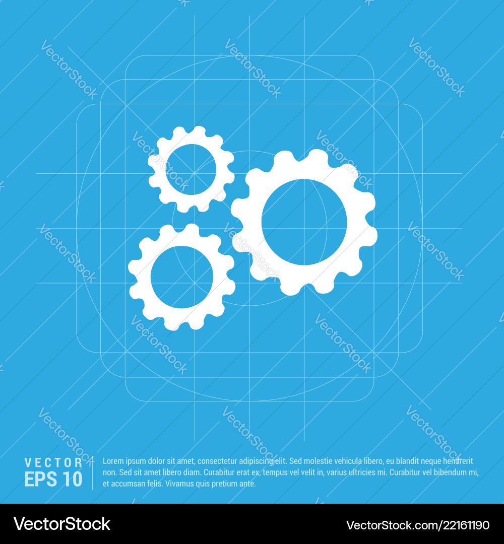 Setting icon Vector Image