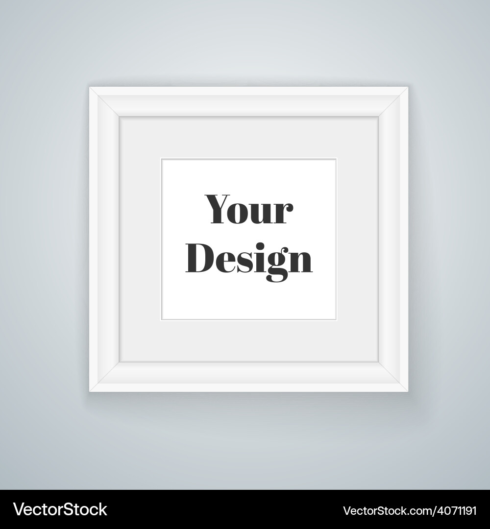 Frame template Vector Image