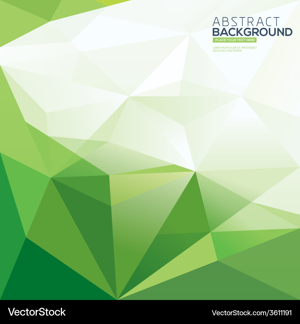 Geometric Abstract Triangle Background vector image
