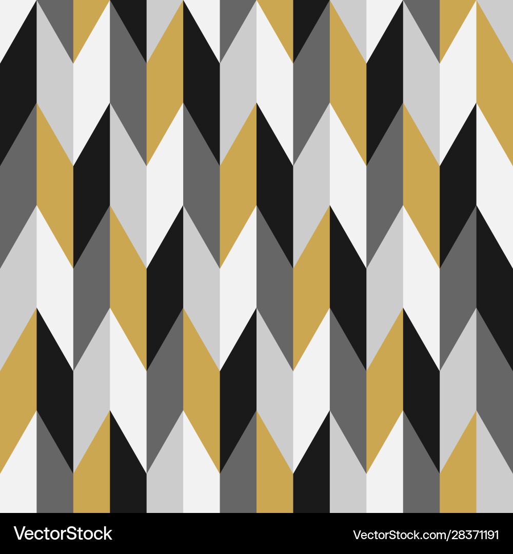 Geometric Pattern - Retro Style vector image