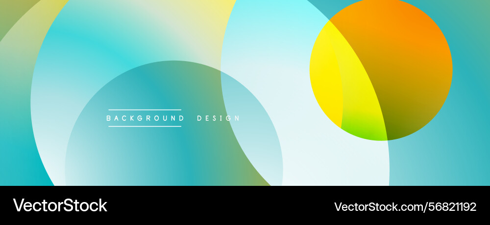 Abstract background features overlapping circles Abstract background features overlapping circles vector image