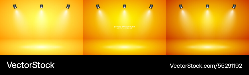 Empty studio abstract background soft spotlight Empty studio abstract background soft spotlight vector image