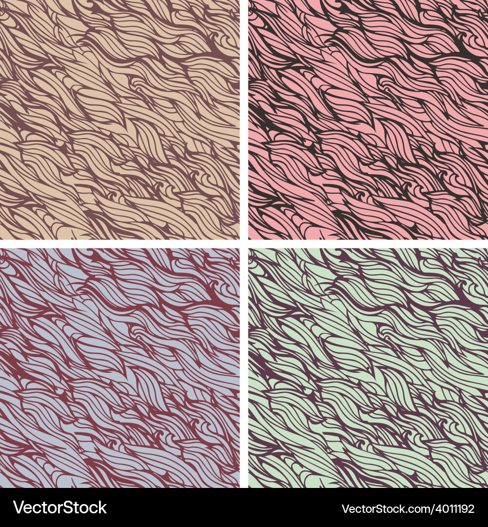 Hair backgrounds Royalty Free Vector Image - VectorStock