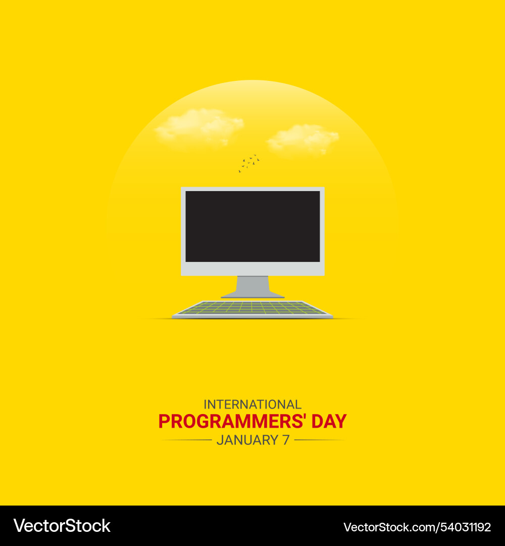 International programmers day International programmers day Vector Image