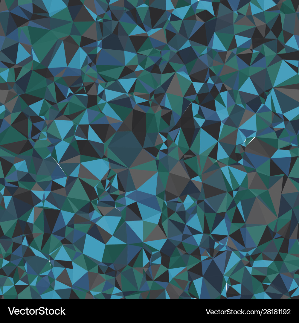Random seamless blue triangle pattern tile mess Random seamless blue triangle pattern tile mess vector image