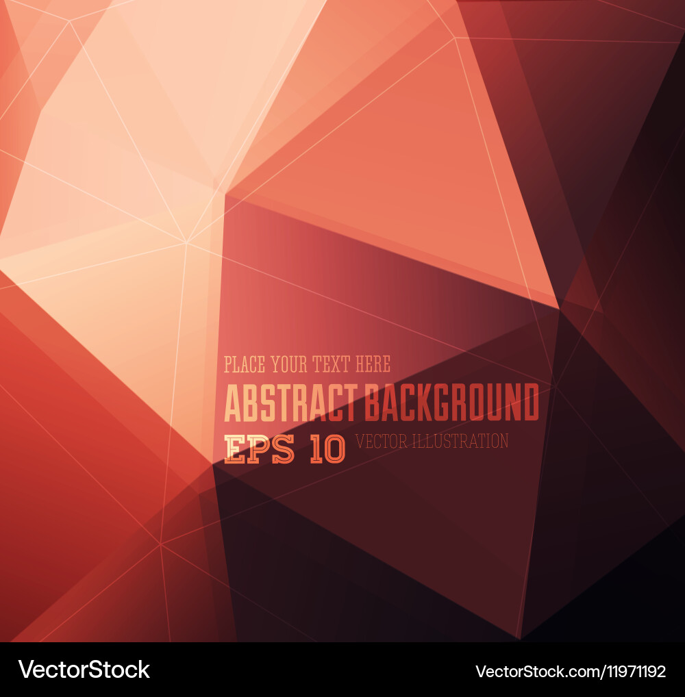 Triangular Maroon Gradient Background vector image