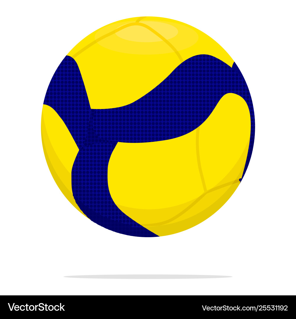 Volleyball ball icon game concept – Royalty-Free Vector | VectorStock, image size:1000x1080