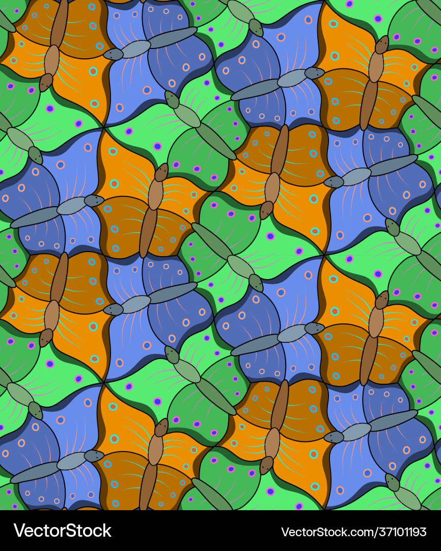 Seamless pattern abstract multicolored Seamless pattern abstract multicolored vector image