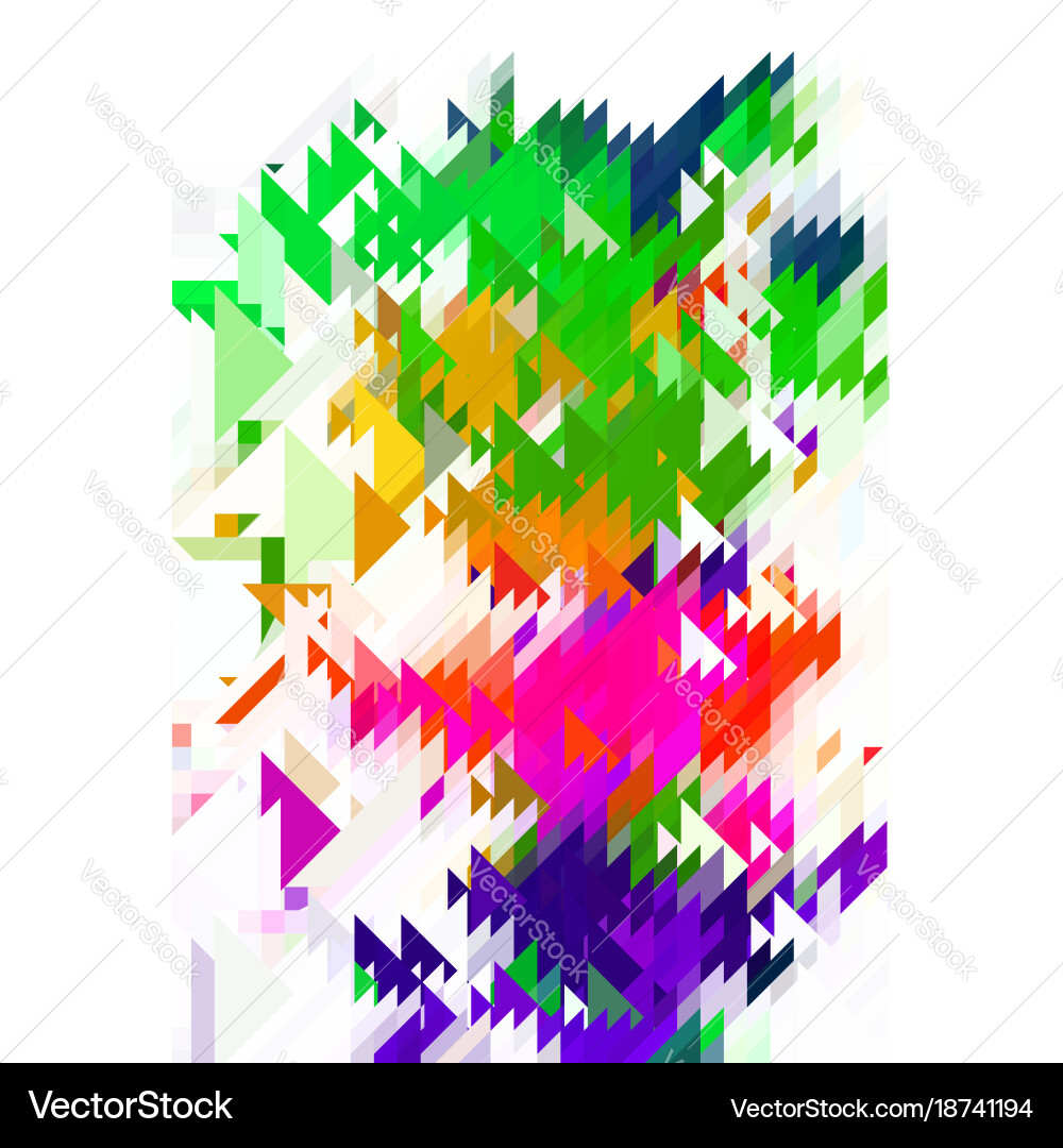 Abstract colorful pattern Vector Image