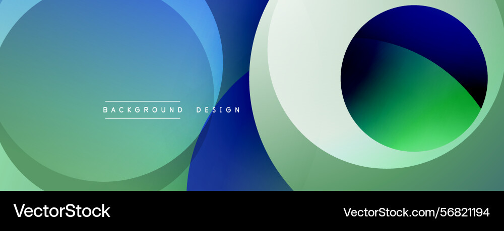 Abstract fluid shapes overlap creating vibrant Abstract fluid shapes overlap creating vibrant Vector Image