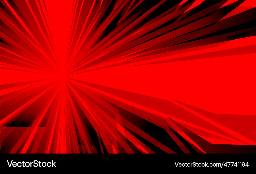 Abstract Red Speed Dynamic vector image