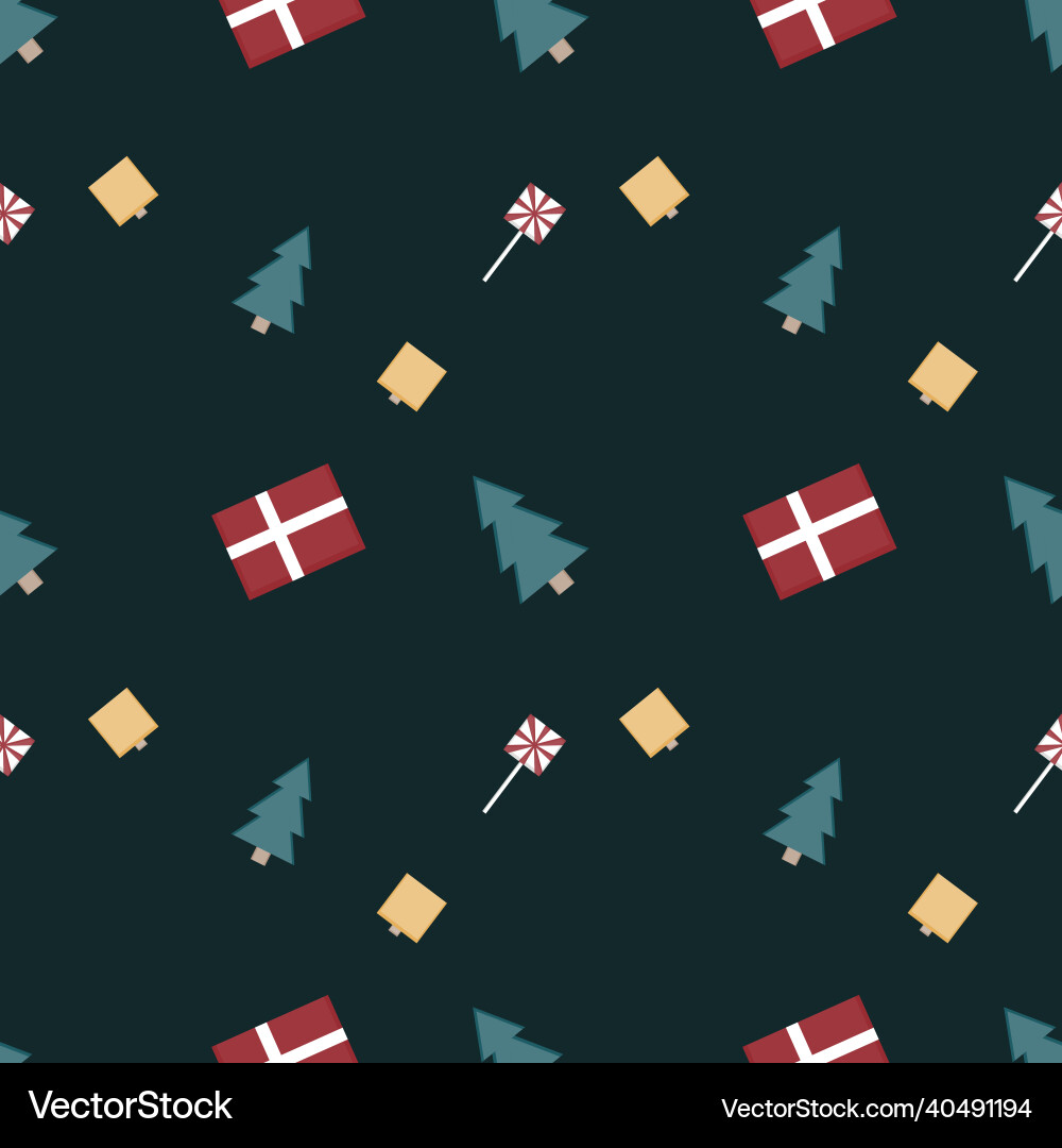 Christmas repeat pattern created with sharp Christmas repeat pattern created with sharp vector image