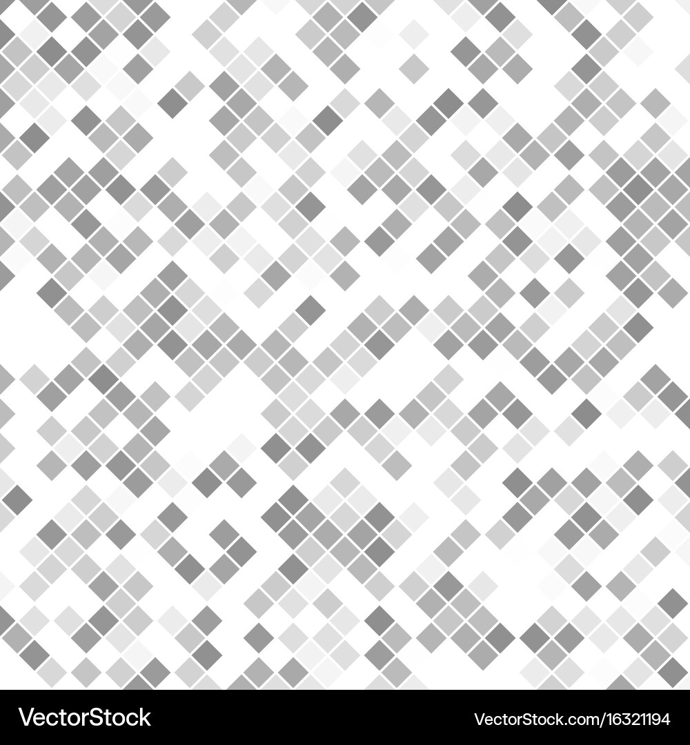 Grey abstract square pattern background - from vector image