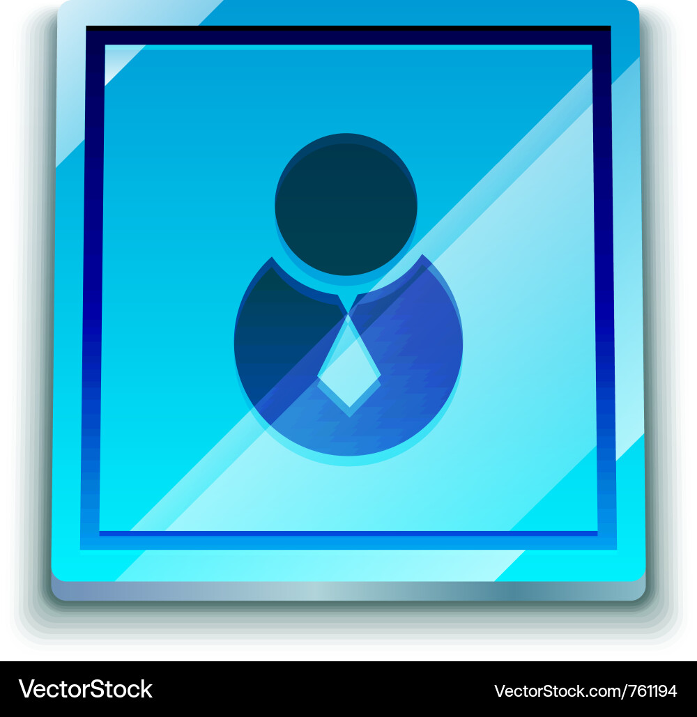 Login button vector image