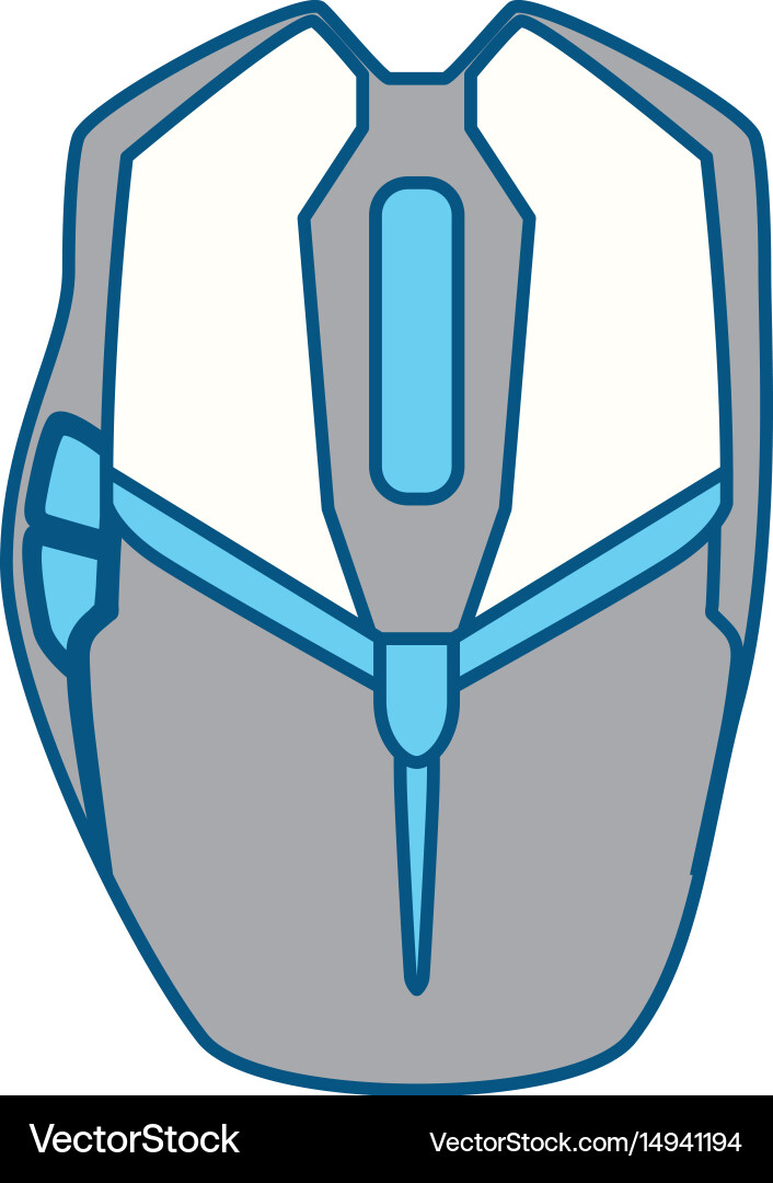 Mouse computer device Vector Image