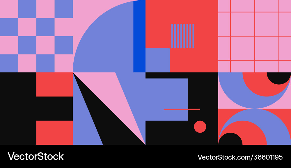 Abstract pattern design elements Abstract pattern design elements vector image