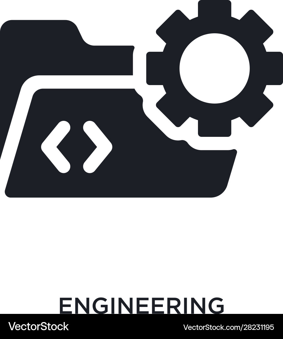 Engineering isolated icon simple element from Engineering isolated icon simple element from vector image