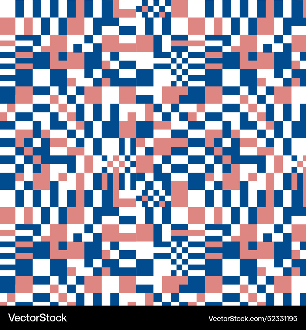 Flat checkerboard pattern Vector Image