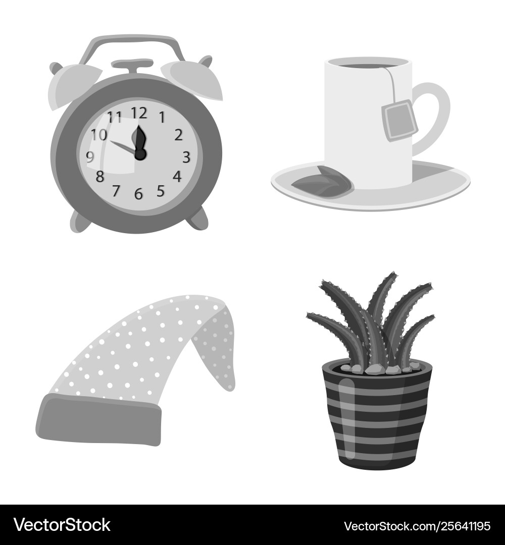 Isolated object dreams and night symbol set Vector Image