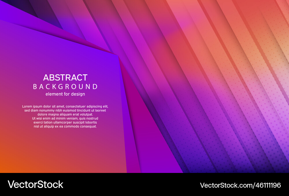 Minimal geometric abstract gradient background Minimal geometric abstract gradient background vector image
