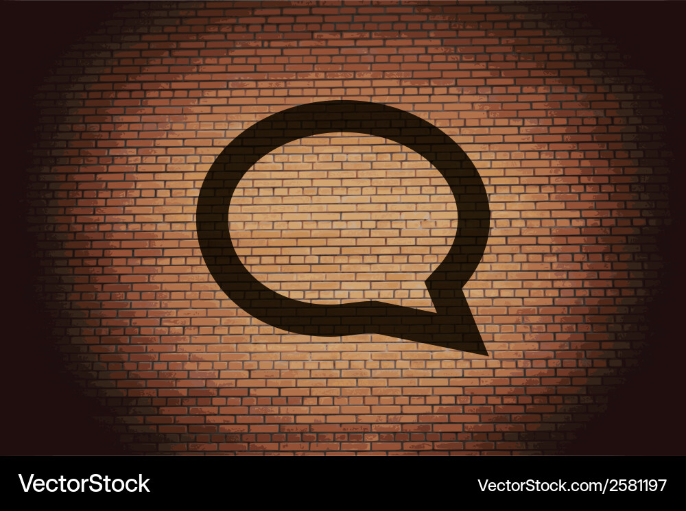 Cloud thoughts flat modern web button and space vector image