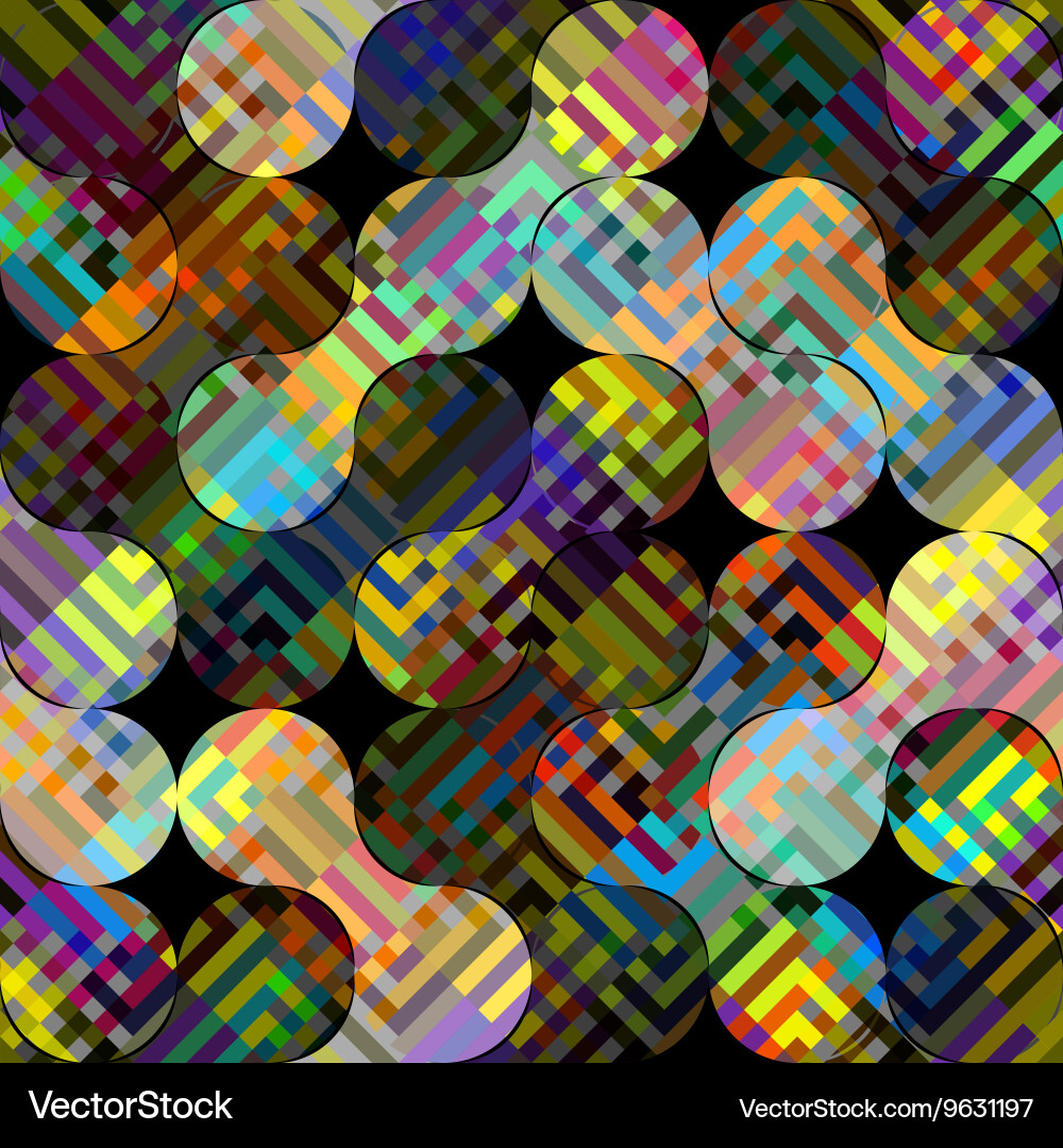Geometric abstract pattern vector image