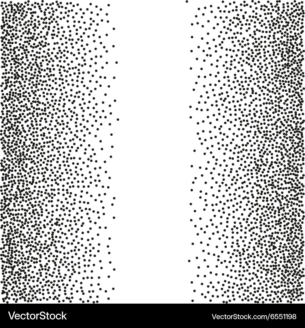Black Dot Gradient Seamless Pattern Vector Image