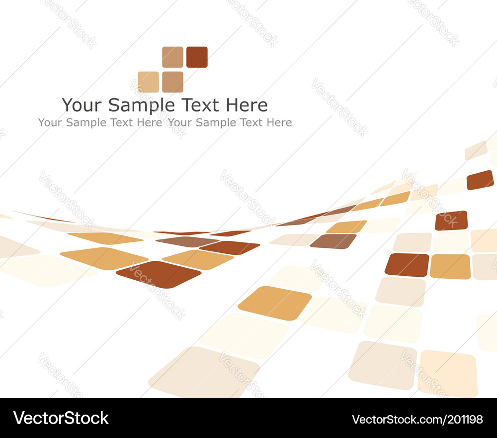 Checked background vector image