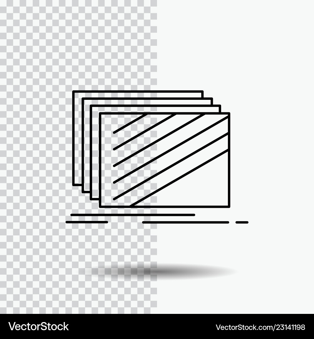 Design layer layout texture textures line icon Design layer layout texture textures line icon Vector Image