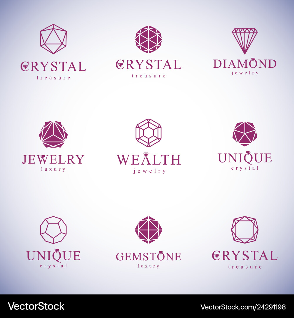 Set of abstract geometric shapes best for use Set of abstract geometric shapes best for use vector image