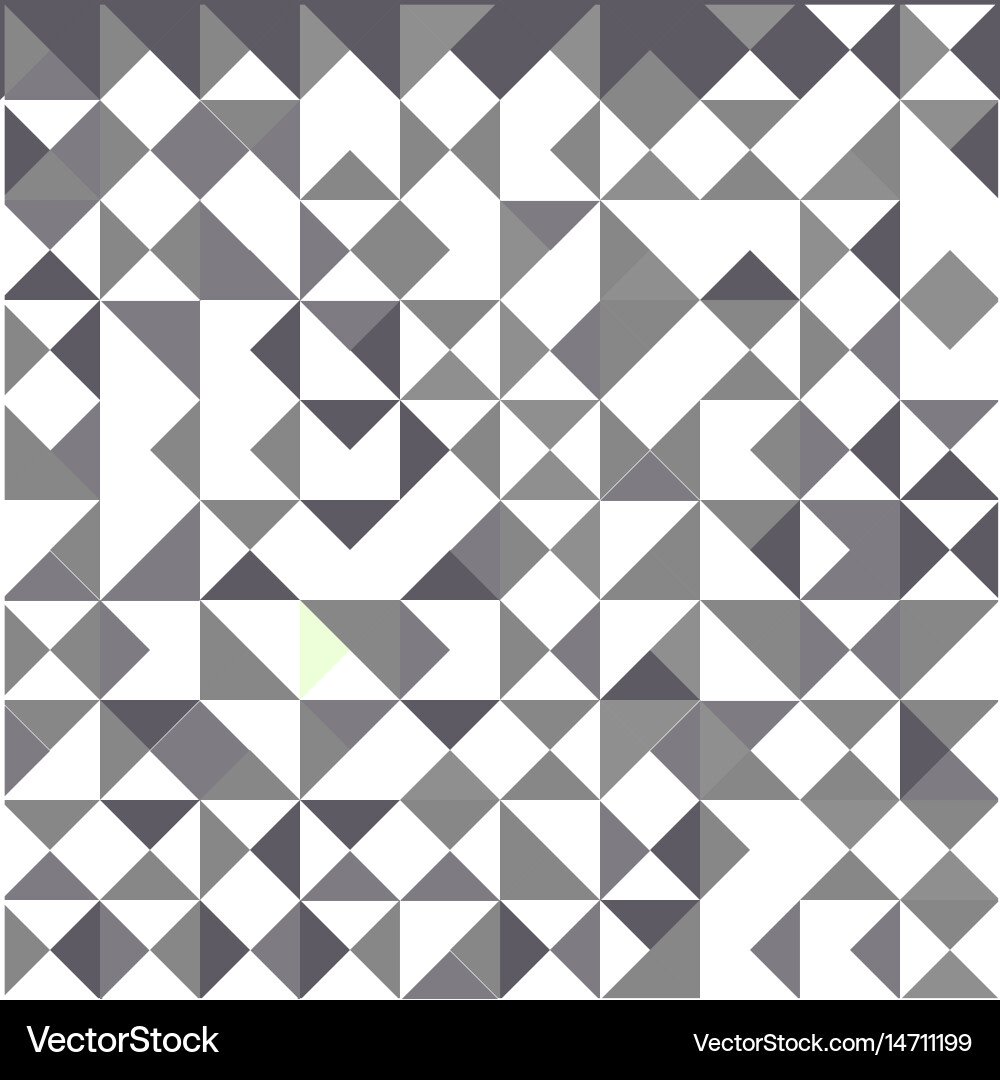 Abstract background of triangles design vector image
