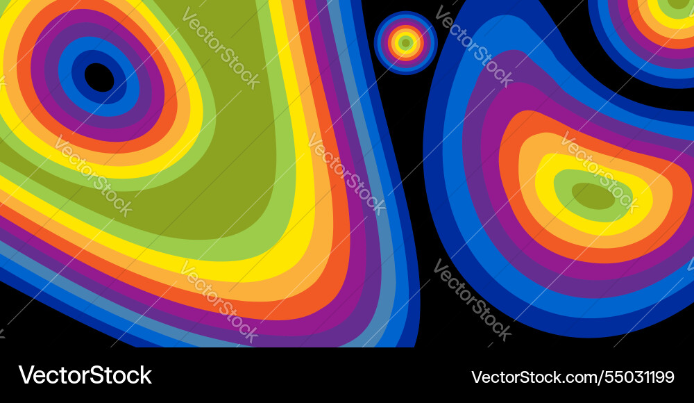 Abstract background with colorful wavy lines Abstract background with colorful wavy lines vector image