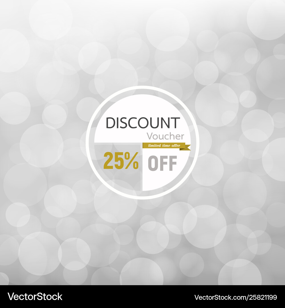 Abstract bokeh with gray colored background Abstract bokeh with gray colored background Vector Image