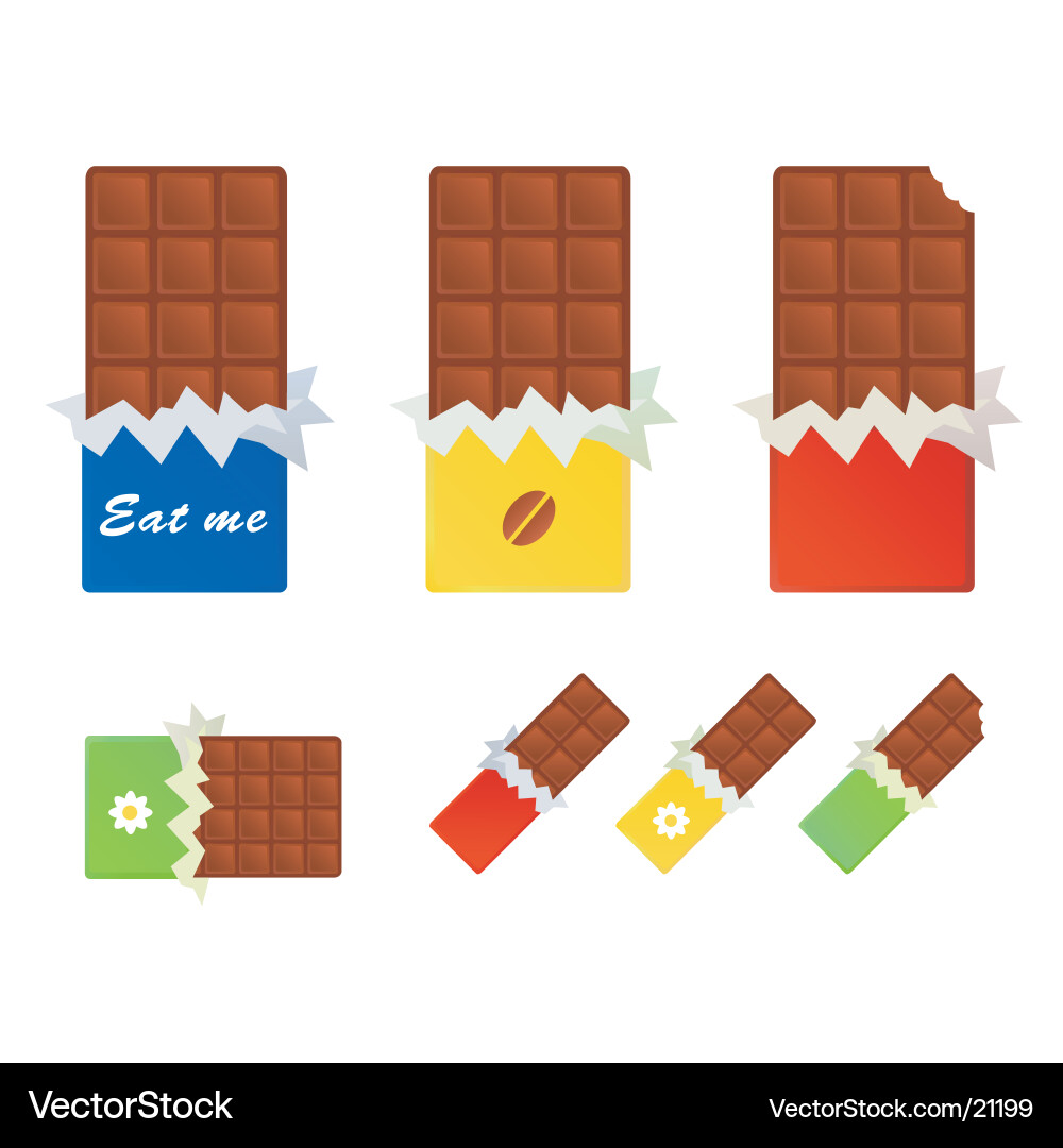 Assorted Chocolates Vector Image