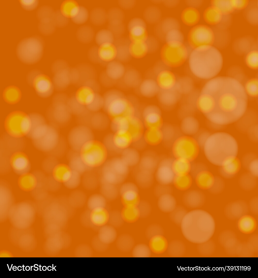 Spring orange and red background with sparkles Vector Image