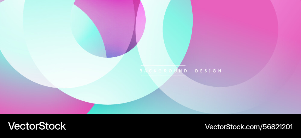 Abstract colorful background overlapping circles Abstract colorful background overlapping circles Vector Image
