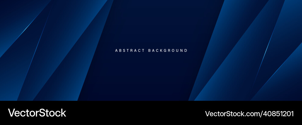 Abstrakte dunkelblaue Steigung horizontale Banner Abstrakte dunkelblaue Steigung horizontale Banner vektorbild